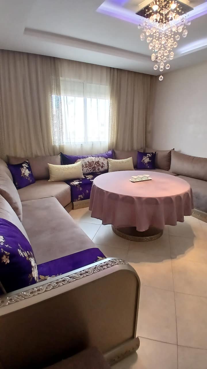 Bel appart 2 chambres : Moderne, Confort &amp; Calme — 2 chambres, Agadir — Coin Du Ciel