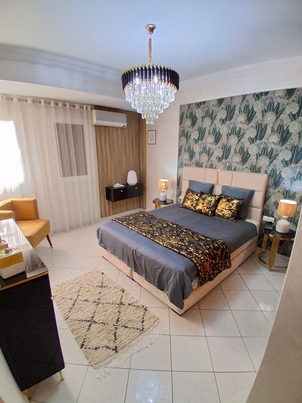 Écrin Doré – Appartement chic à Agadir — 1 chambres, Agadir ,Avenue El Hamra — Coin Du Ciel