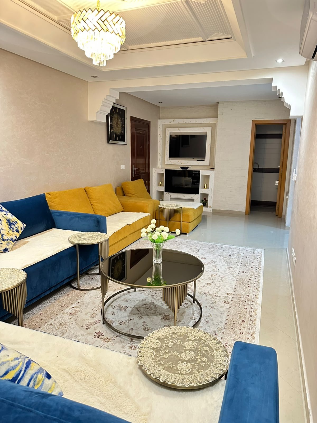 Appartement meublé à louer longue durée Hay El Mohammadi Agadir | 2 chambres — Hay El Mohammadi-Agadir, Agadir